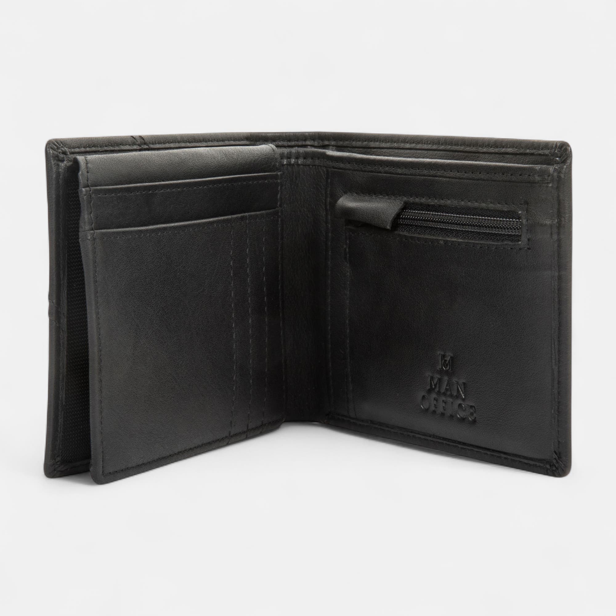 Petite maroquinerie en cuir noir