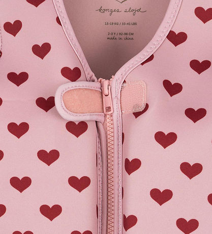 Konges Sløjd Schwimmweste - Avery - Amour Pink