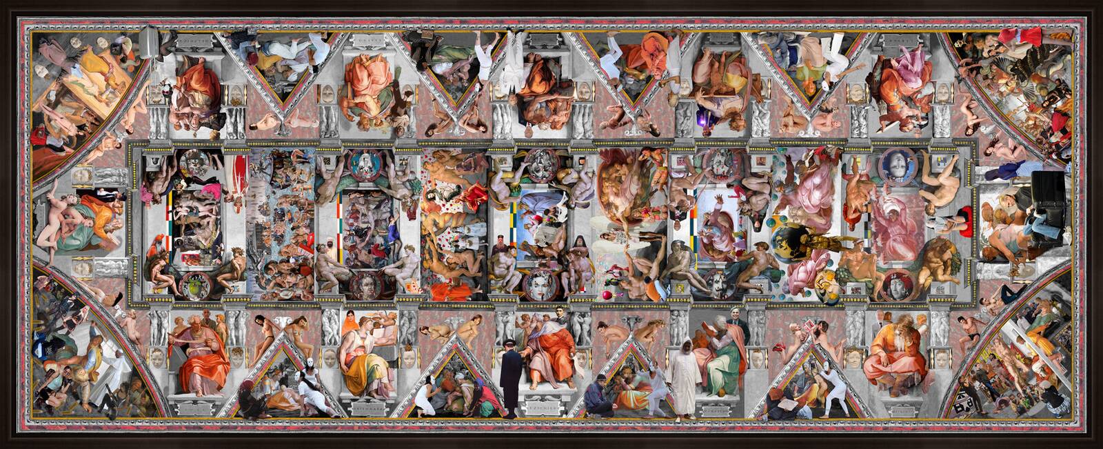 Sistine Chapel, Michelangelo by Lluis Barba Cantos - Limited Edition. Edition of: 100. Signed.