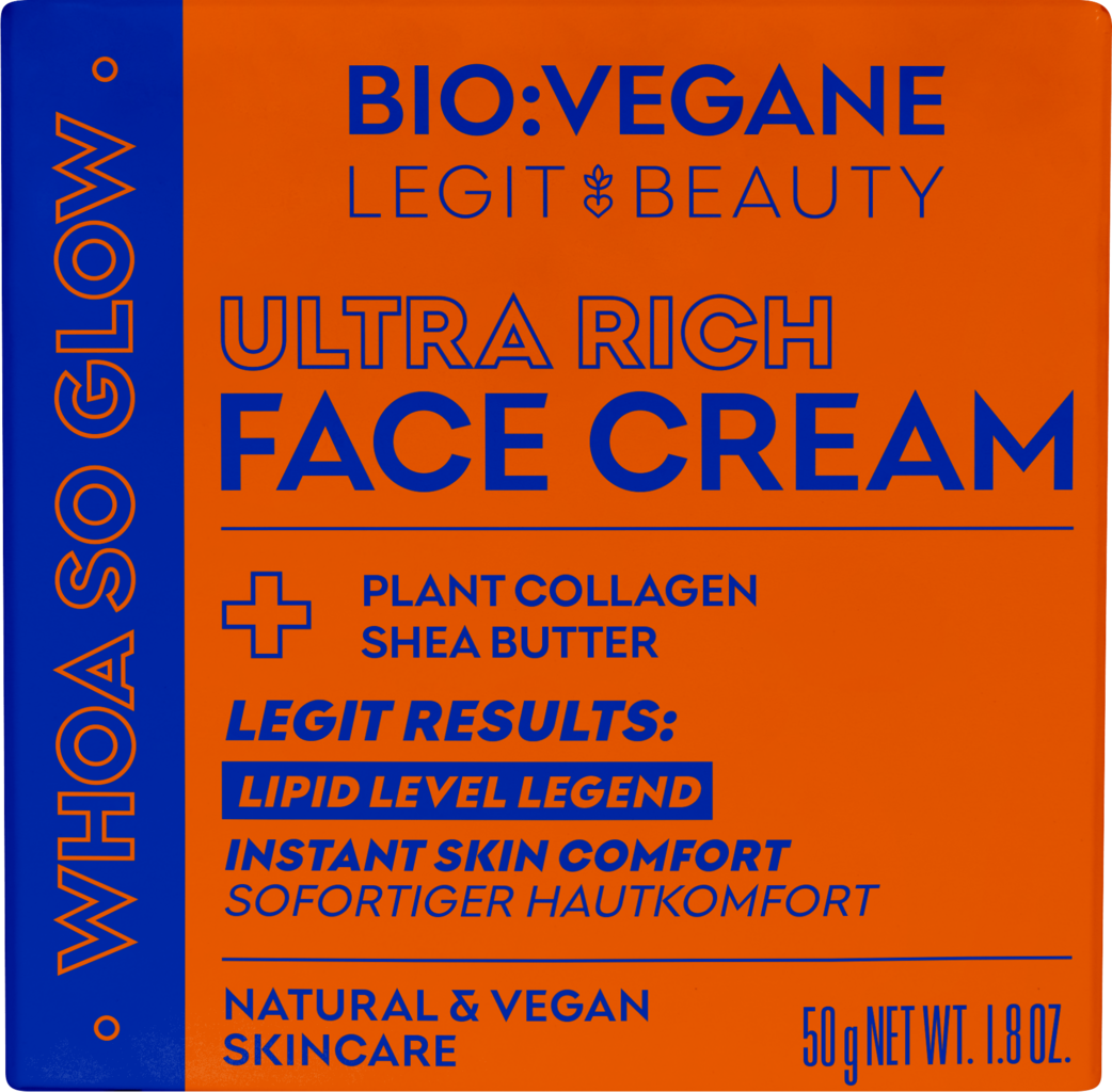 BIO:VÉGANE Legit Beauty  Ultra Rich Face Cream, 50 ml