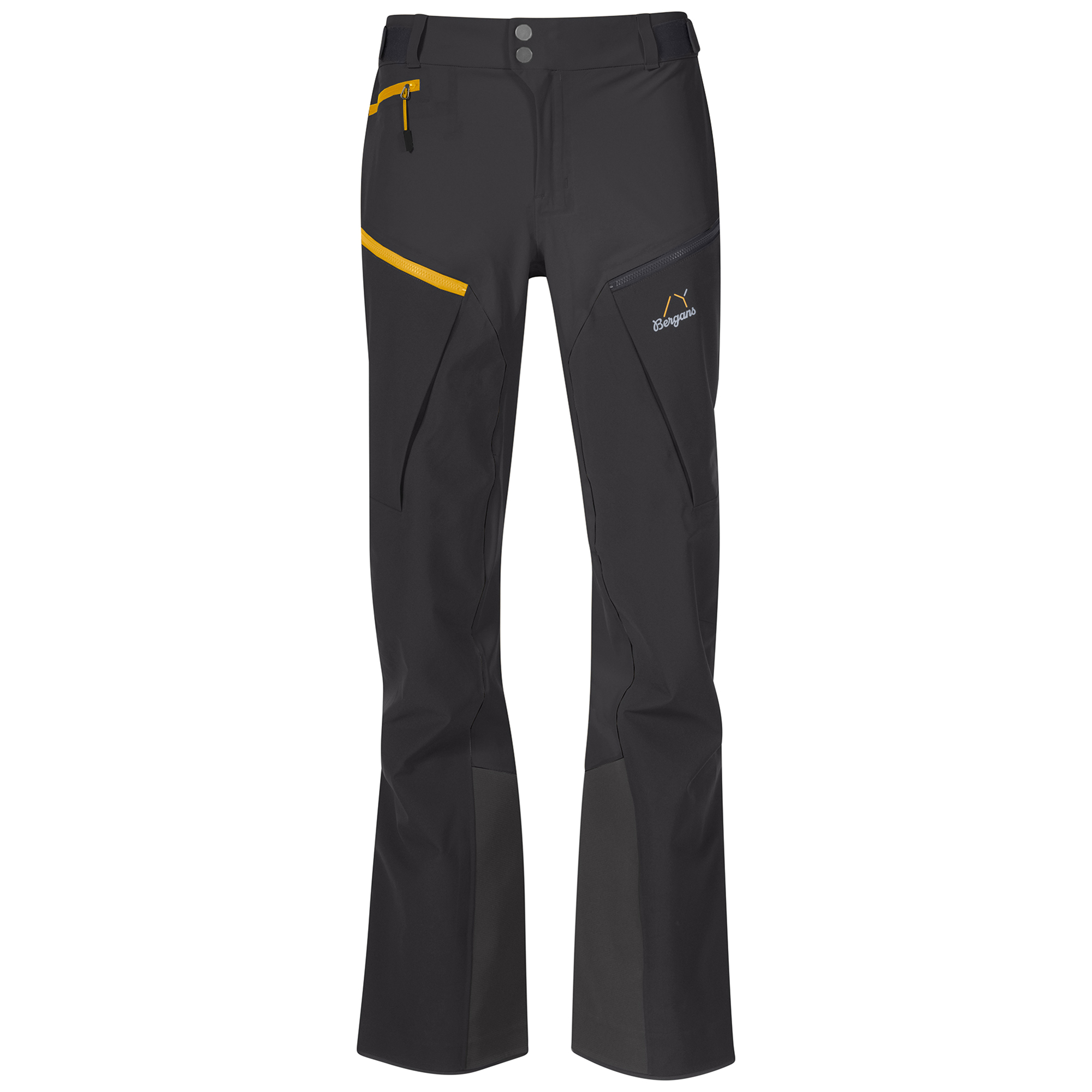 Y MountainLine Hybrid Softshell Pants Dame Dark Shadow Grey