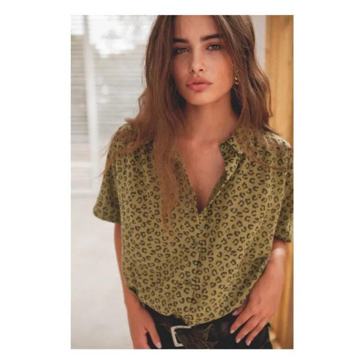Marlot Paris Chemise Chloe - Collection Femme | Léopard