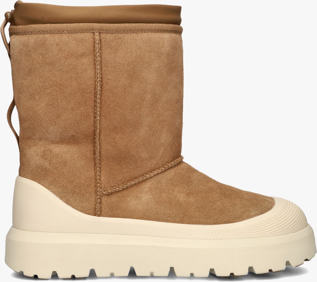 camel ugg laarzen classic short weather hybrid