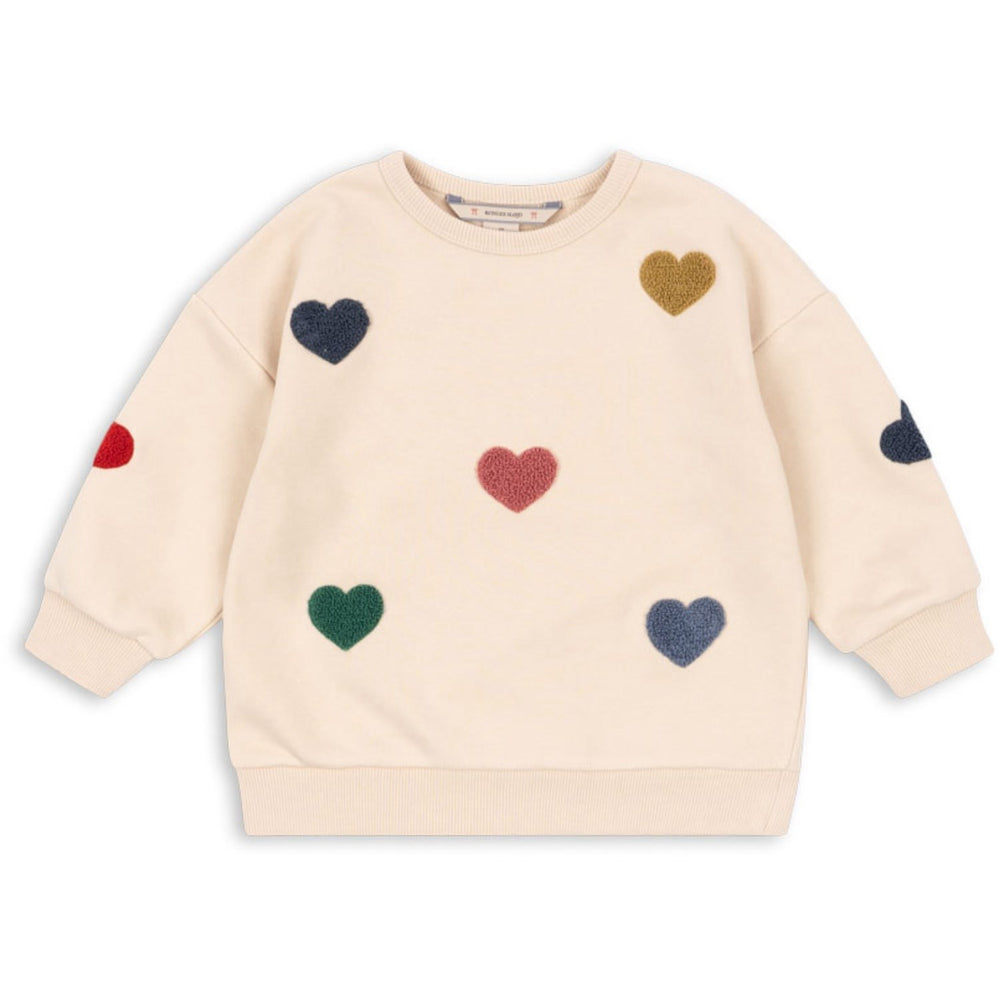 Køb Konges Sløjd Multi Heart Lou Terry Sweatshirt Ocs