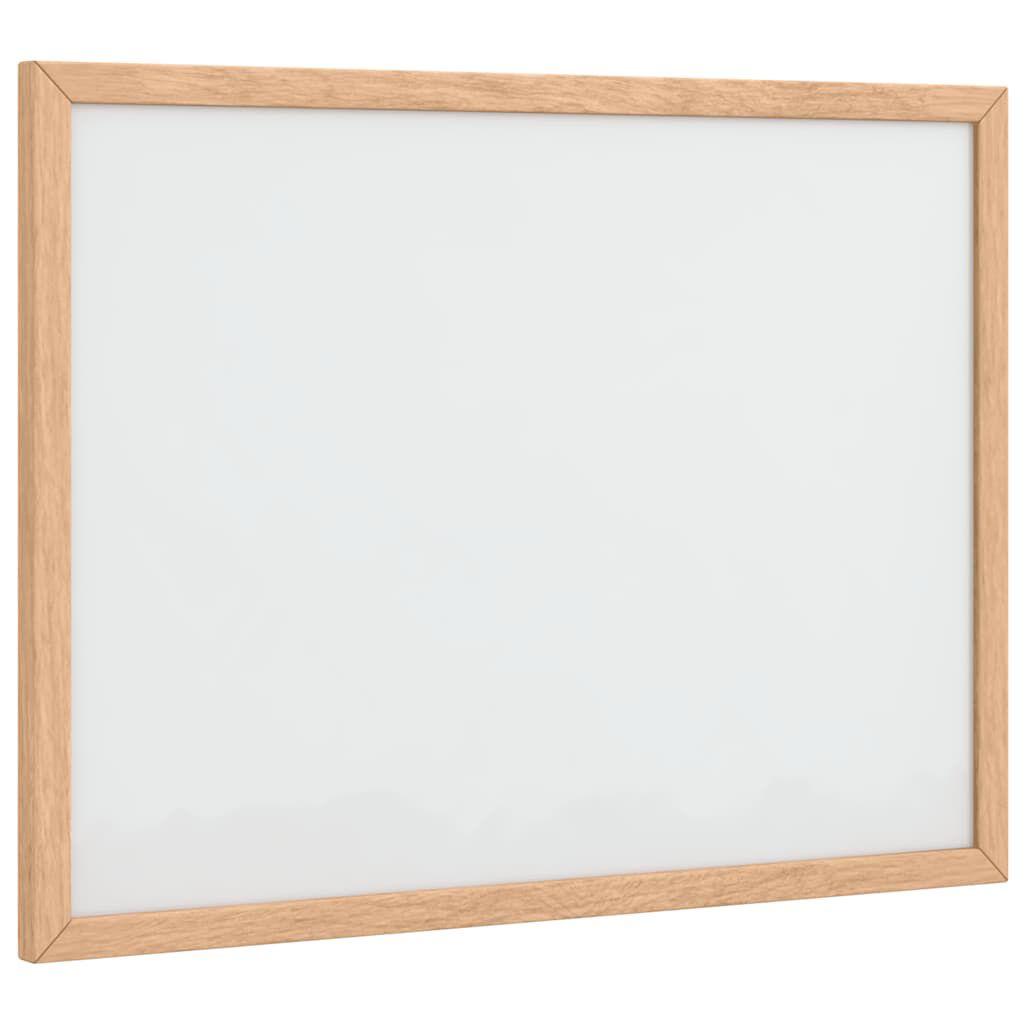 vidaXL Magnetisch bord met massief grenenhouten frame 40x30 cm