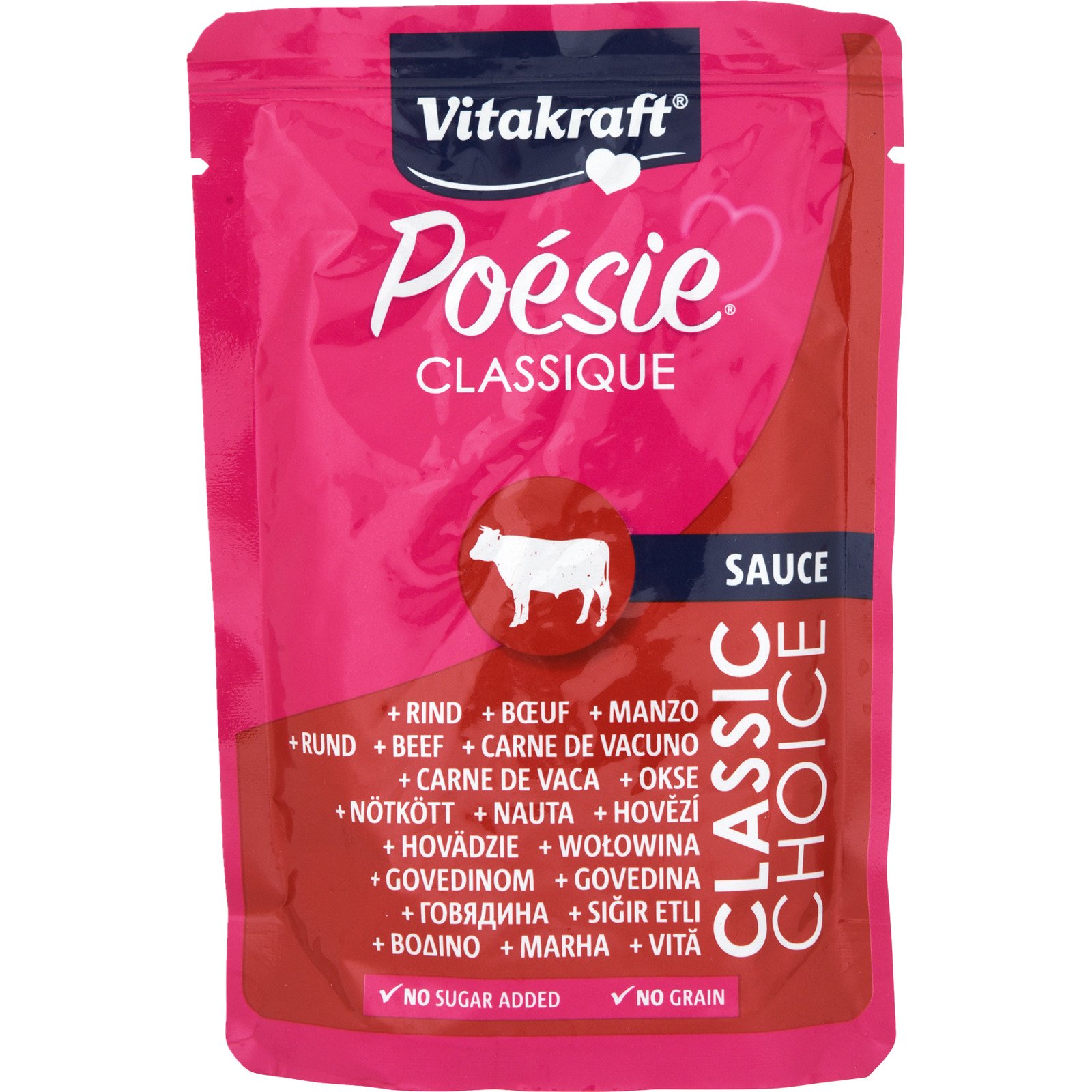 Vitakraft Poésie Classique in Sauce Mega Pack 96 x 85 g