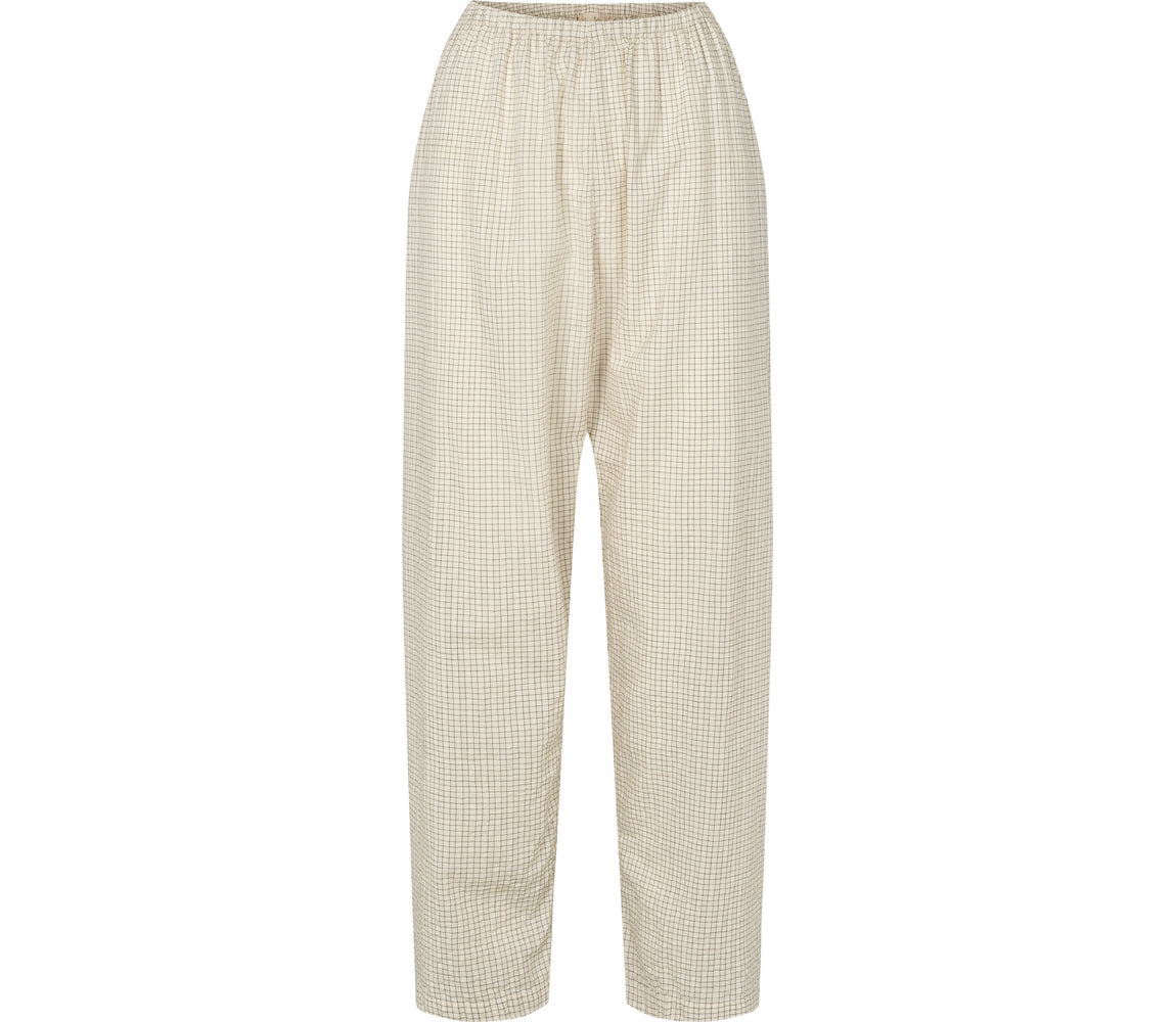Pajama Set W, Pyjamassæt - Deep Lake Check