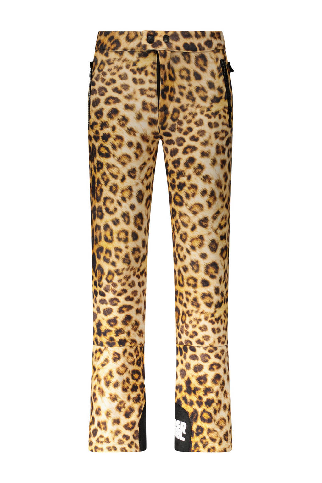 SuperRebel skibroek Speak panterprint