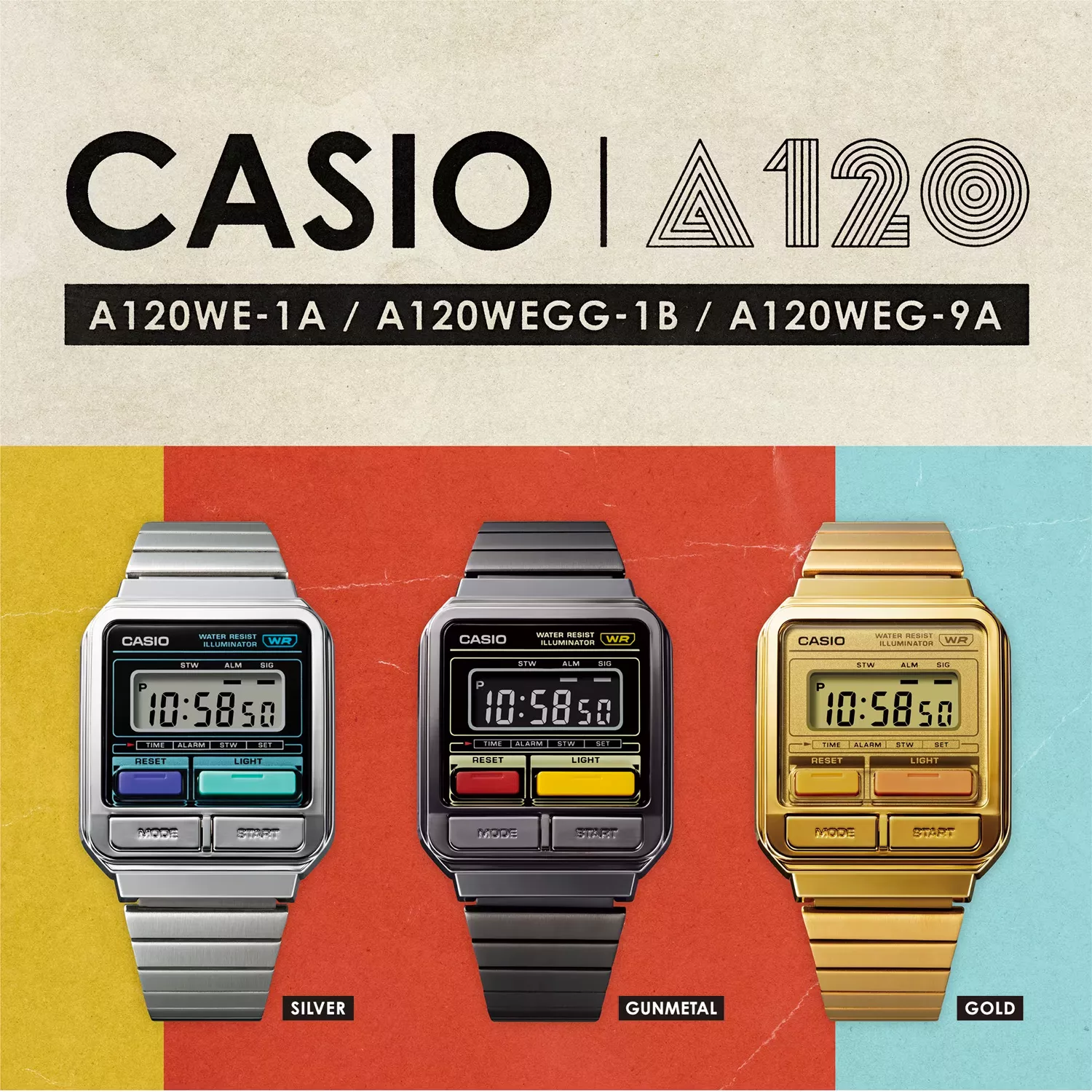 Casio Vintage A120WEG-9AEF