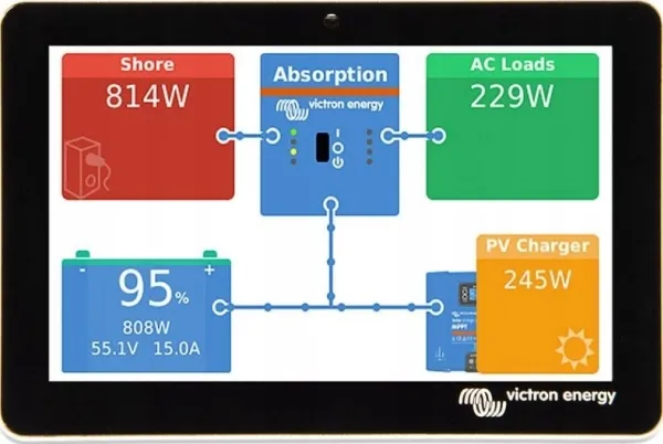 Victron Energy GX Touch 50 touch-display til Cerbo GX-enhed