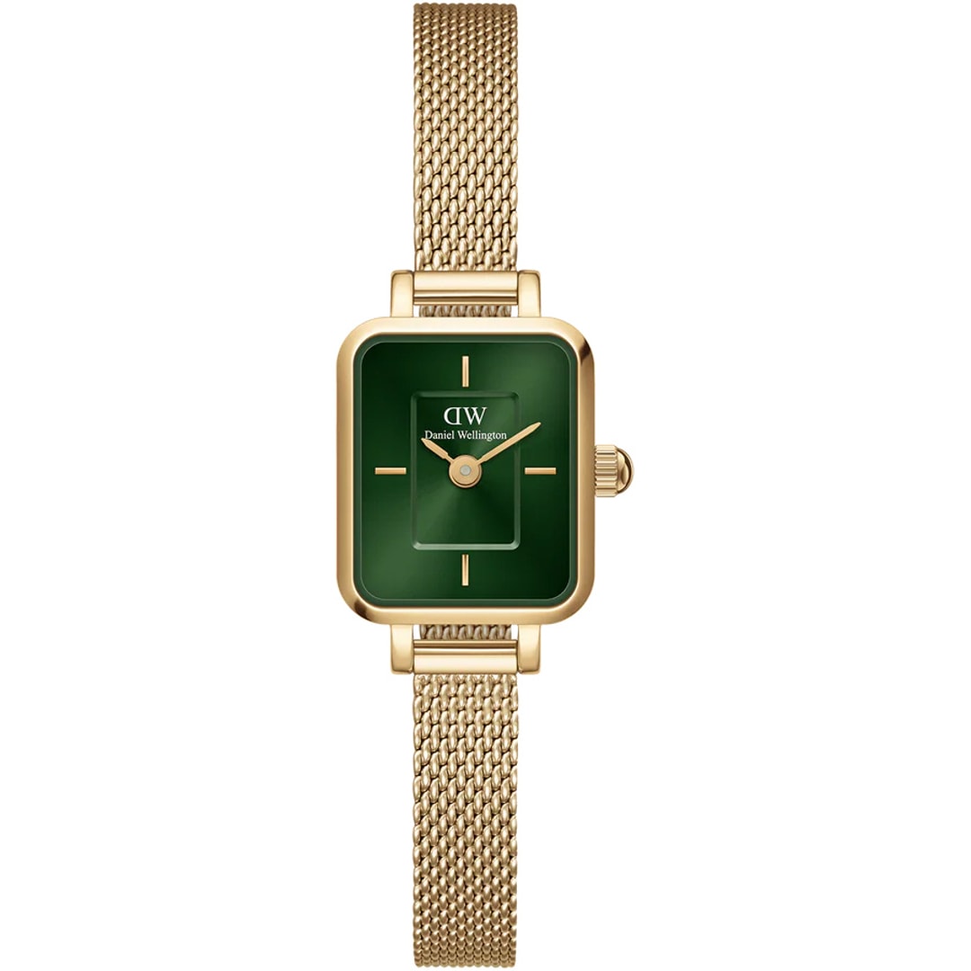Daniel Wellington Quadro Mini Evergold Emerald