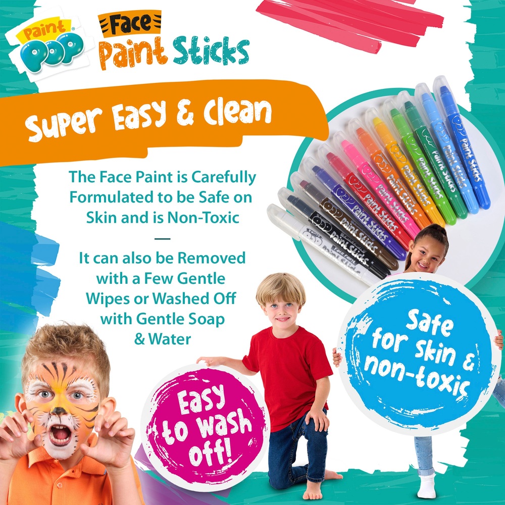 Paint Pop 12 Schminkstifte