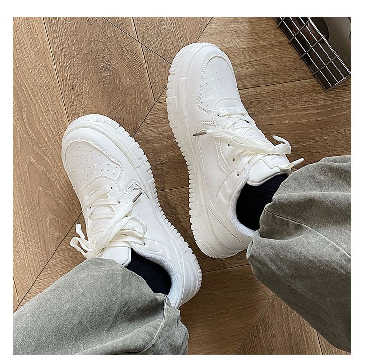 HANO - Platform Paneel Sneakers