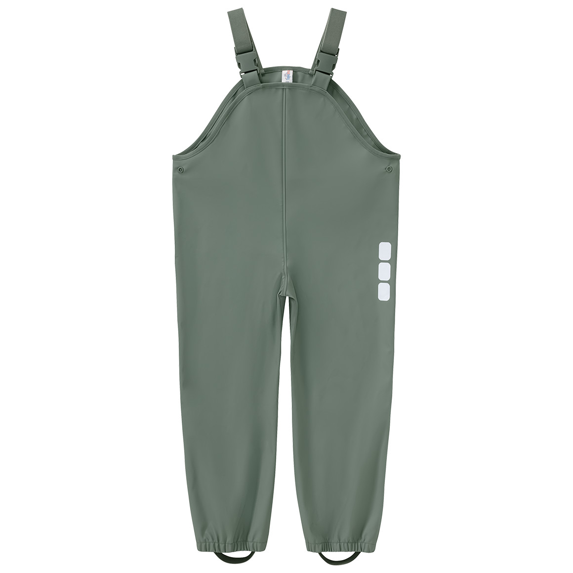 Topolino Jungen Regenhose mit Reflektor graugrün
