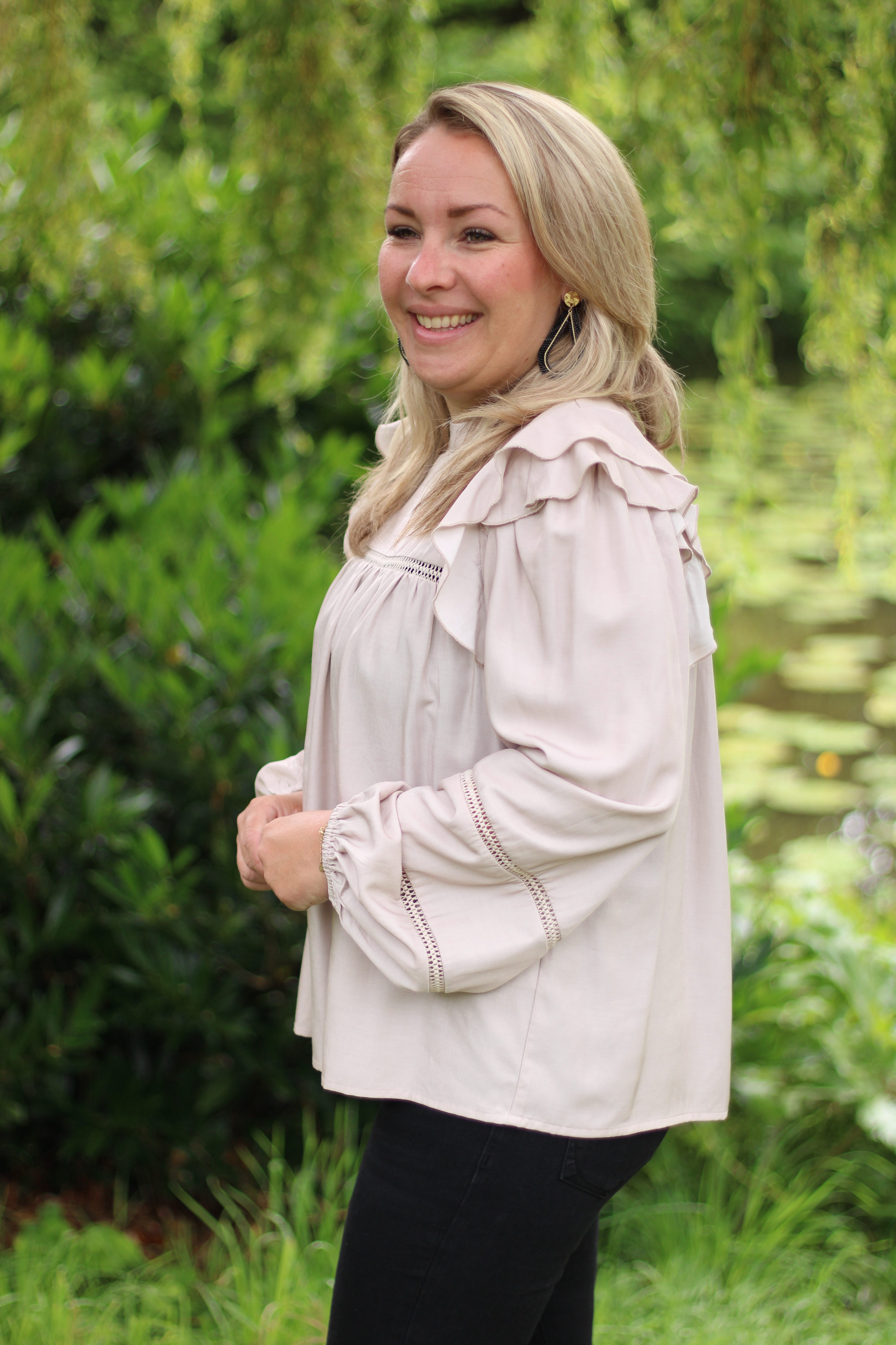 Culture - Olly Blouse - Dune Melange