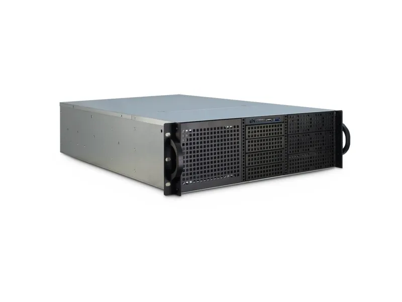 Inter-Tech IPC 3U-30255 - Rack-monterbar 3U - SSI CEB - ingen strømforsyning - USB