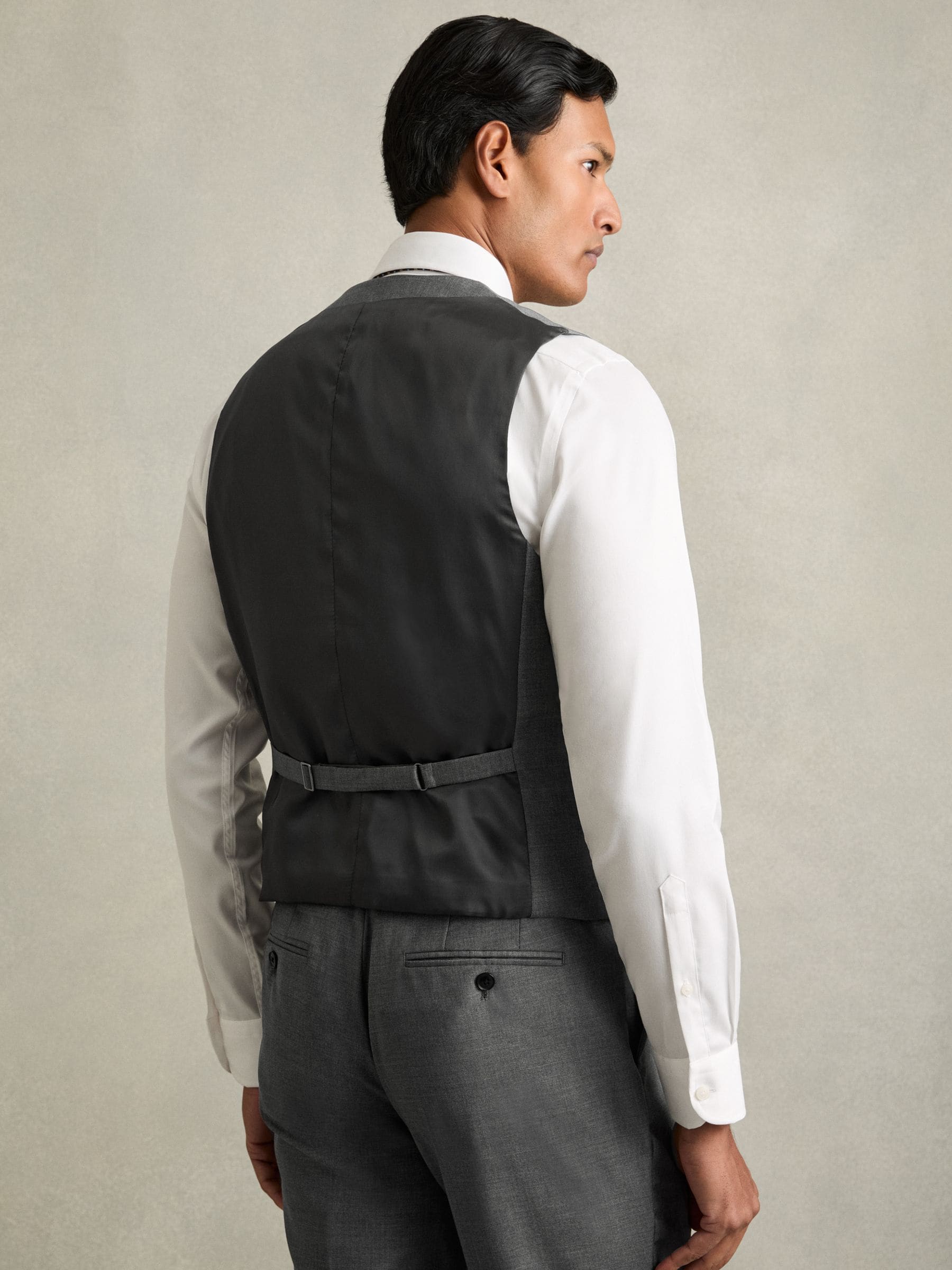 Reiss Aspire slim fit wollen gilet