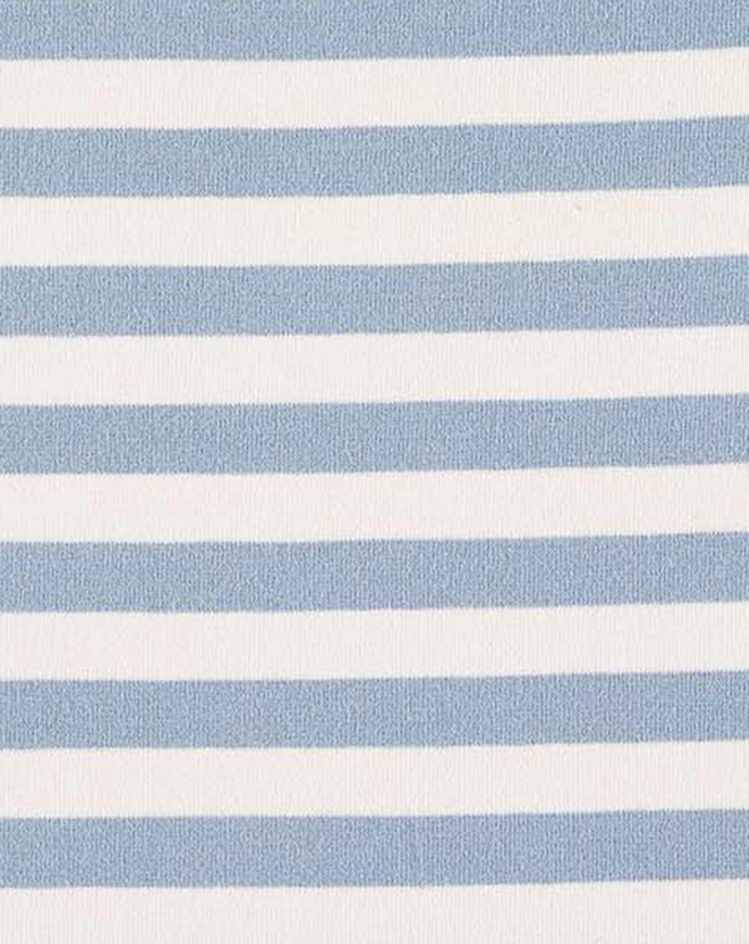 Langarmshirt EMMI gestreift in hellblau/beige