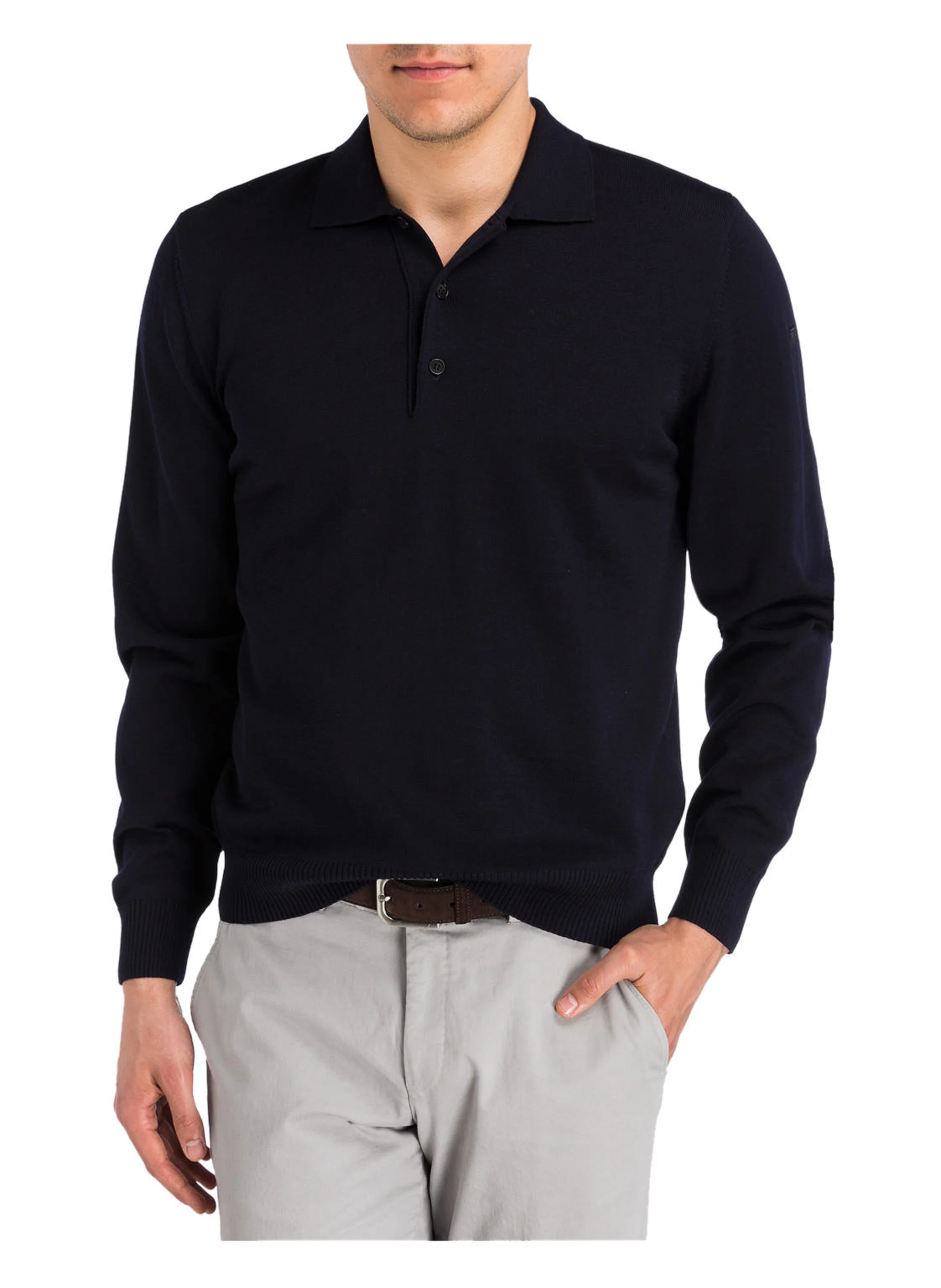 MAERZ MUENCHEN Strick-Poloshirt