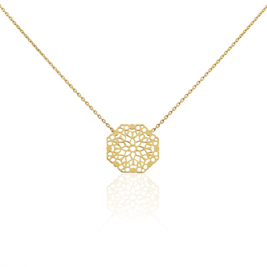 Collier Georas Plaqué Or