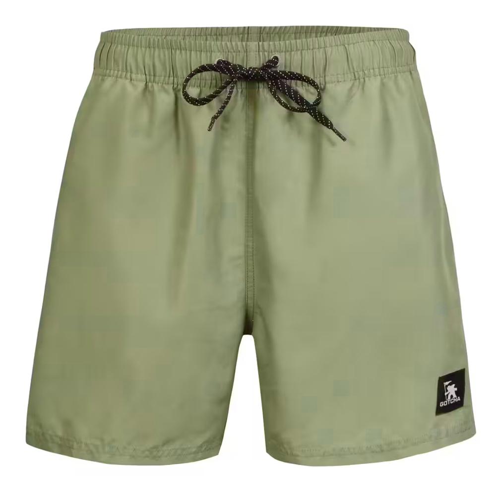 Short de bain Kaki Homme Gotcha Addict