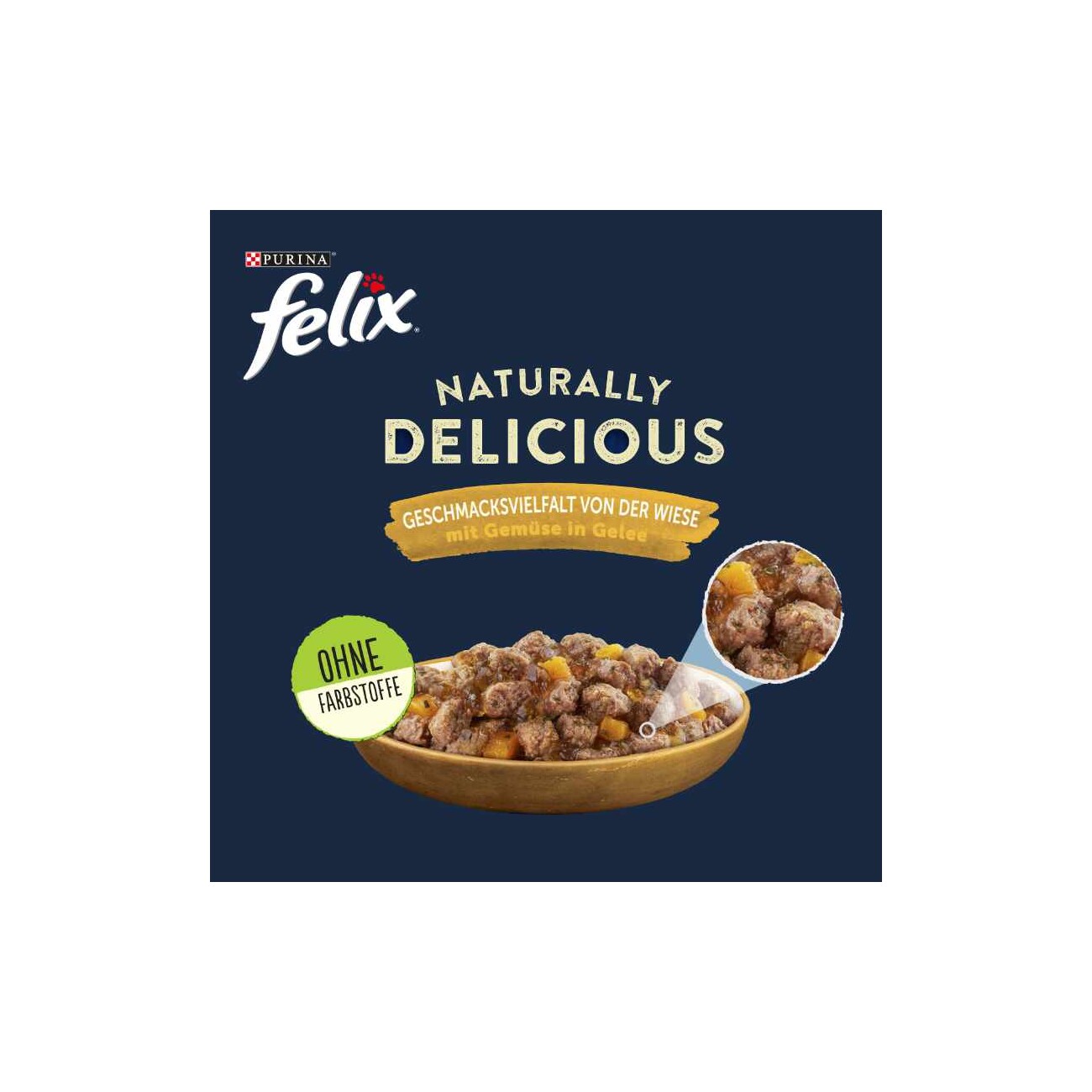 Felix Naturally Delicious Wiese 10x80g