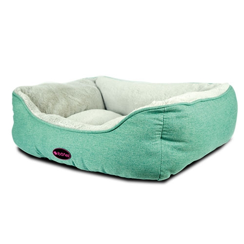 Cama grande turquesa