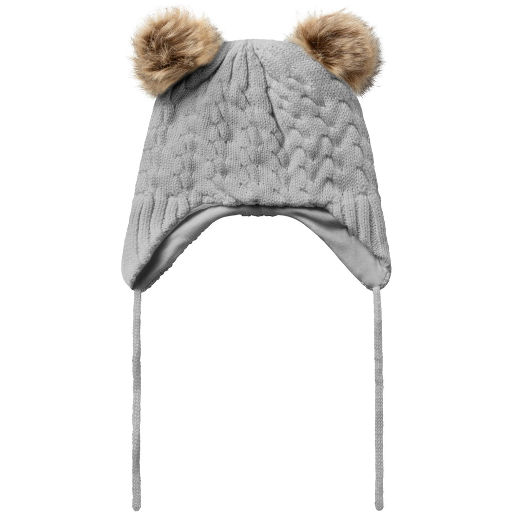 Køb Name It Grey Melange Millo Strik Hue1