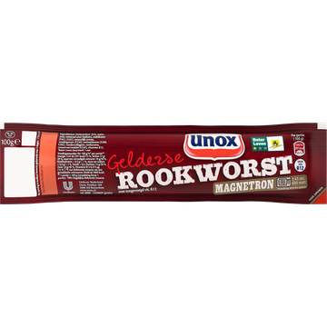 Unox Rookworst Gelderse Magnetron 100 g