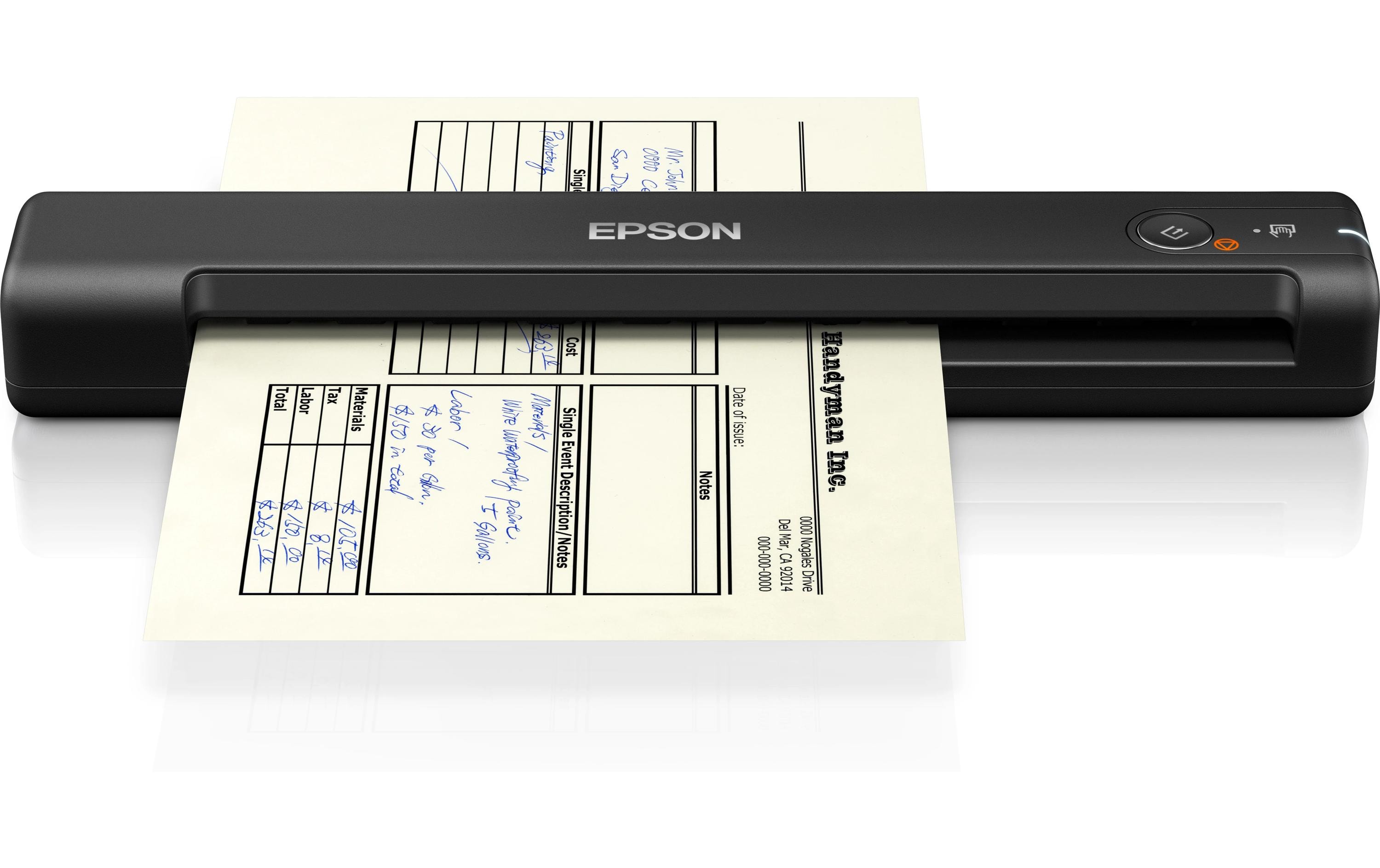 Mobiler Dokumentenscanner WorkForce ES-50<br>Mobiler Einzugsscanner