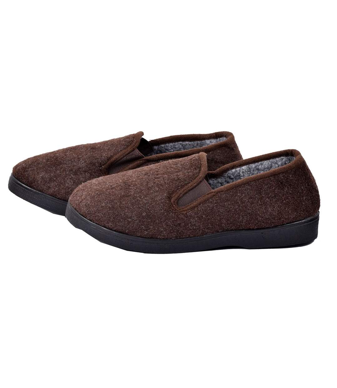 CHARENTAISE Homme Pantoufle FEUTRINE K88R8 MARRON