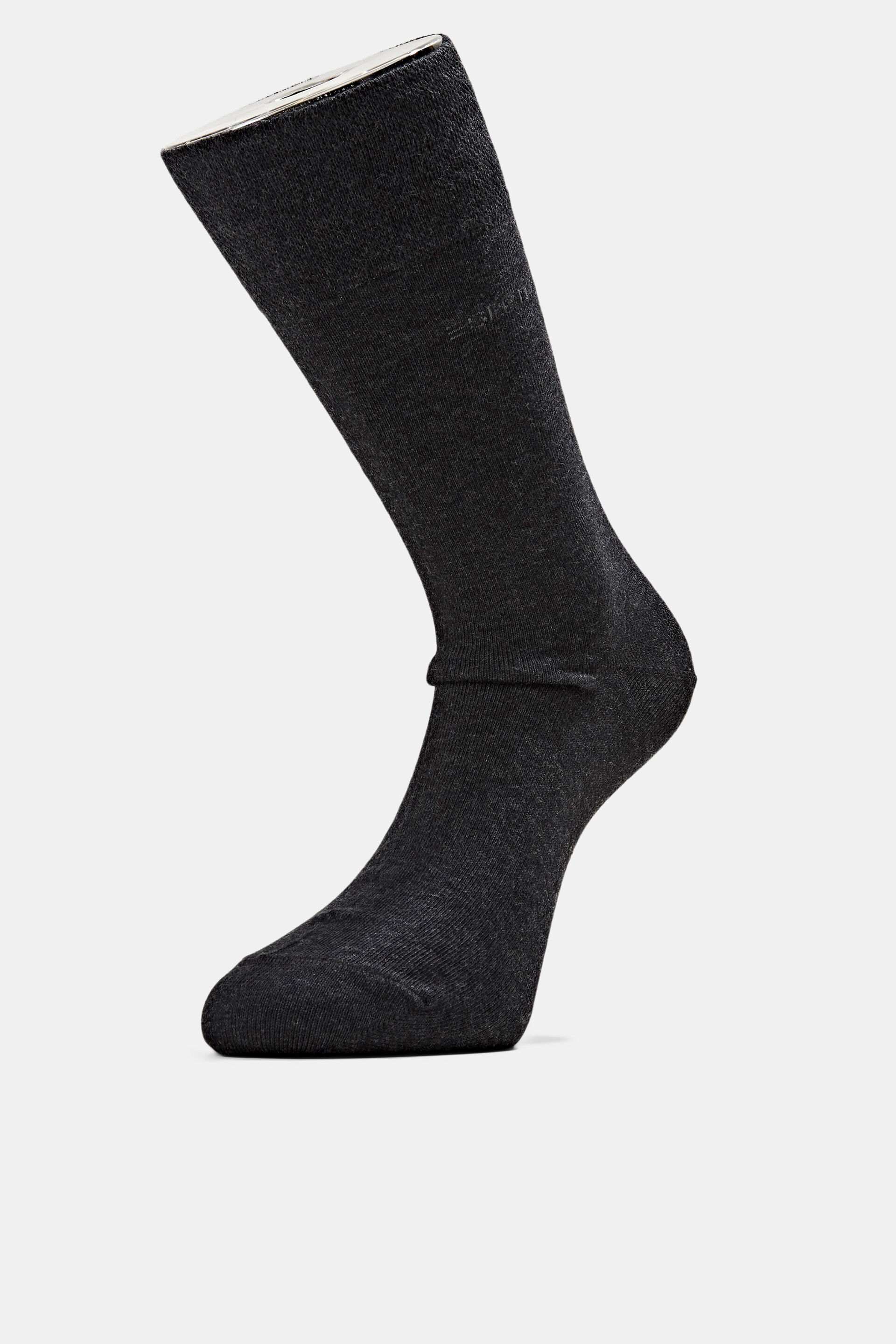 Lot de 2paires de chaussettes à bord souple en coton biologique mélangé