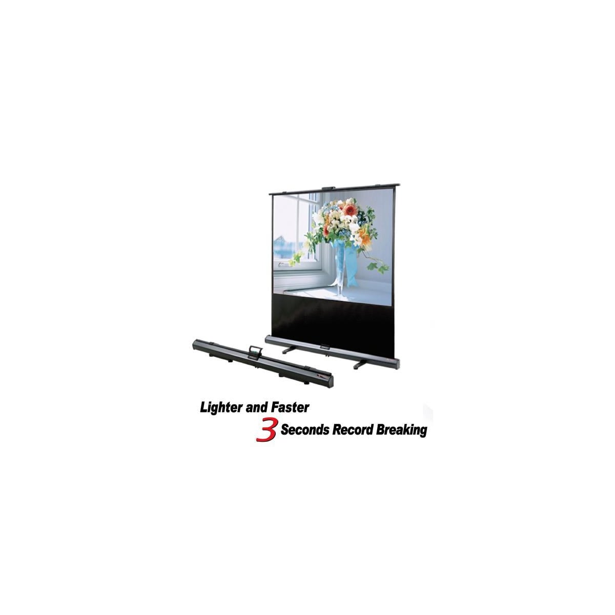 Grandview portabelt lerret 16:9 203x114 Opptrekkslerret Y-Press 92