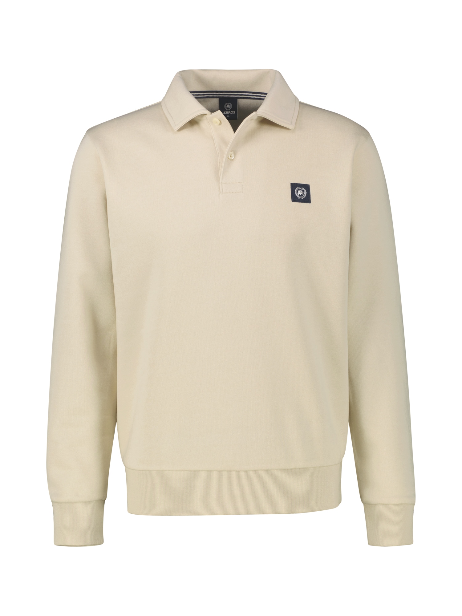 LERROS Langarm-Poloshirt »LERROS Langarm-Poloshirt in Übergrössen«