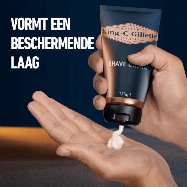 King C. Gillette Scheercrème 175 ML