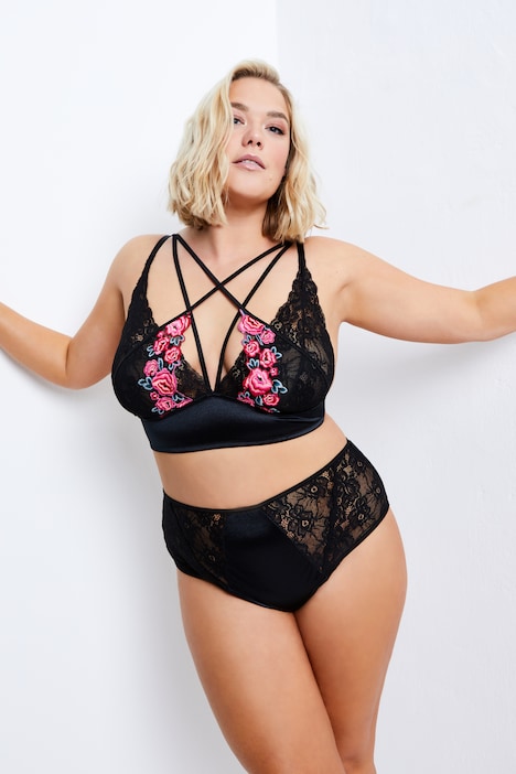 Bralette, Stickereidetails