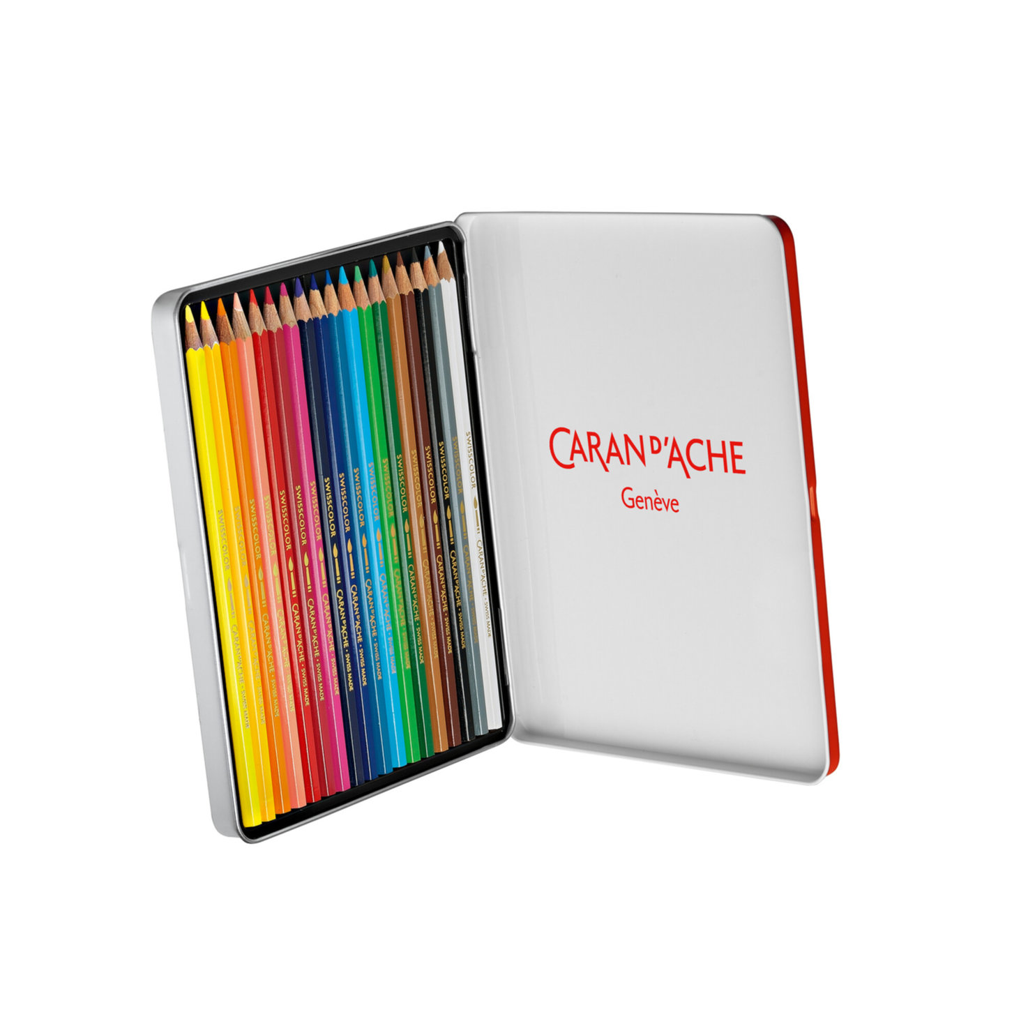 Caran D'ache Swisscolor Wasser Farbstifte 18 Stück