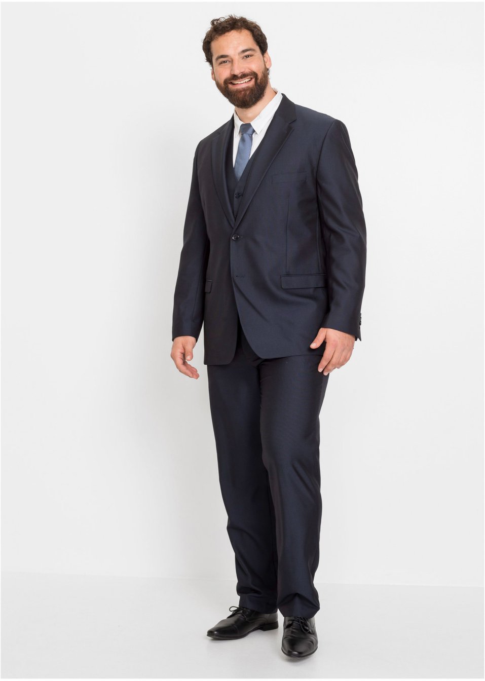 Costume 4 pièces : veste, pantalon, gilet, cravate