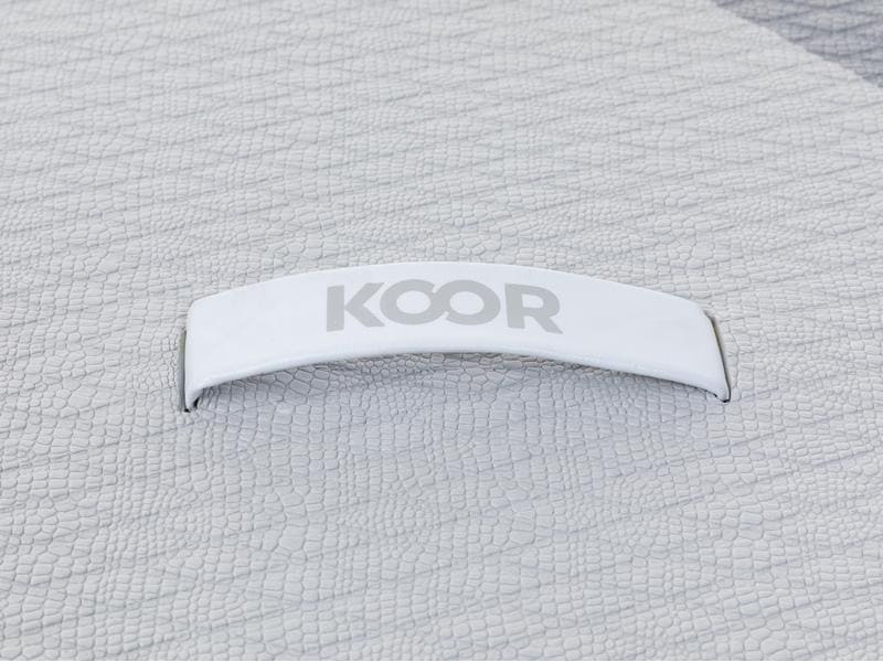 KOOR SUP Board Nuusa Allround 10'6 mit Doppelkammersystem Grossvolumiges, standsicheres Allround Stand-up-Paddling-Board mit Doppelkammersystem