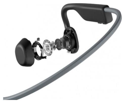 Casque à conduction osseuse Shokz Openmove USB-C Gris/Noir