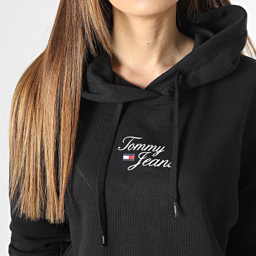 Sweat Capuche Femme Essential Logo 5410 Noir