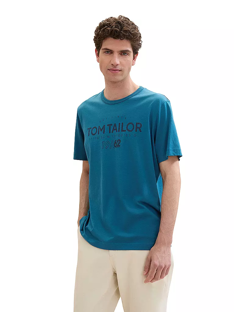 TOM TAILOR T-Shirt  petrol