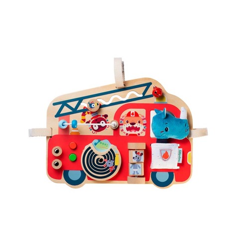 Panneau d'activités Camion de Pompiers - LILLIPUTIENS
