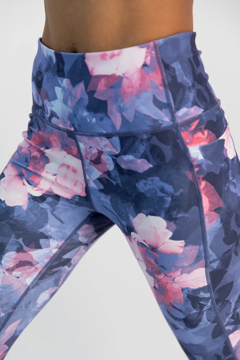 Skechers GO WALK Summer Rose High Waist Damen 34 Tight
