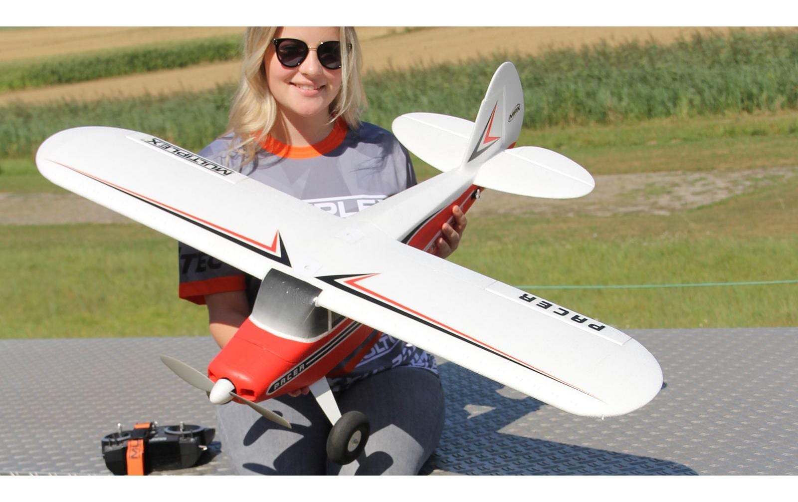 Trainer Pacer RR 1150 mm PNP<br>Einsteigerfreundliches 4-Kanal Motorflugzeug