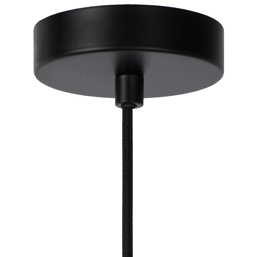 Lucide Julius hanglamp 28cm 1x E27 zwart