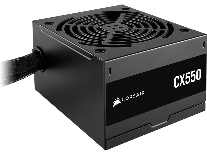 Corsair Netzteil CX Series CX550 550 W Leises Netzteil mit 80 PLUS Bronze-Zertifizierung