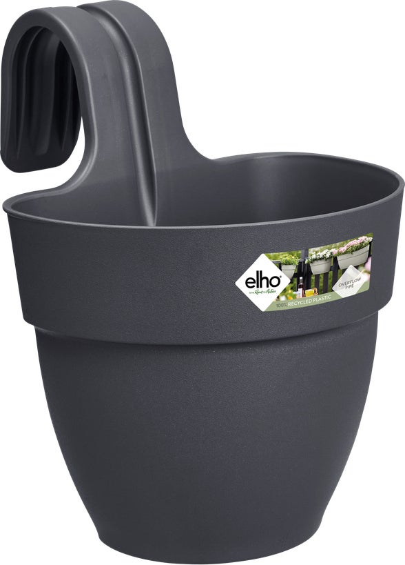 Elho hangpot Vibia Campana Easy Hanger antraciet 20,5 x 24,1 x 26,5 cm