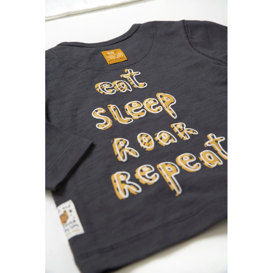 Feetje Longsleeve Go Wild Anthrazit