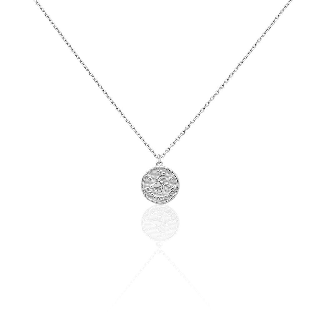 Collier Argent Blanc Hosni